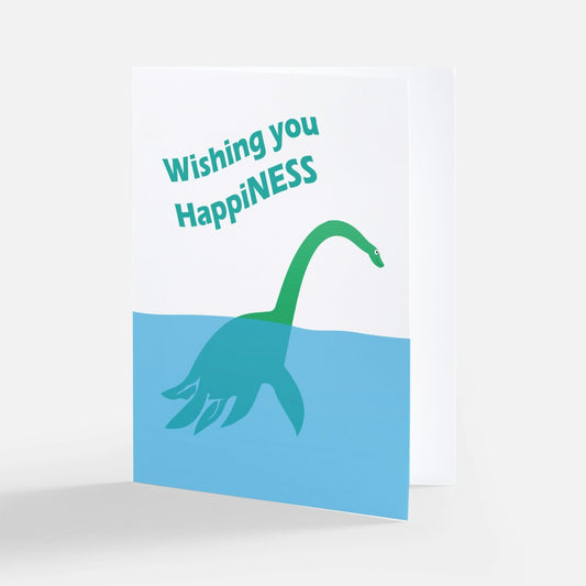 Wishing you HappiNESS Greeting Card